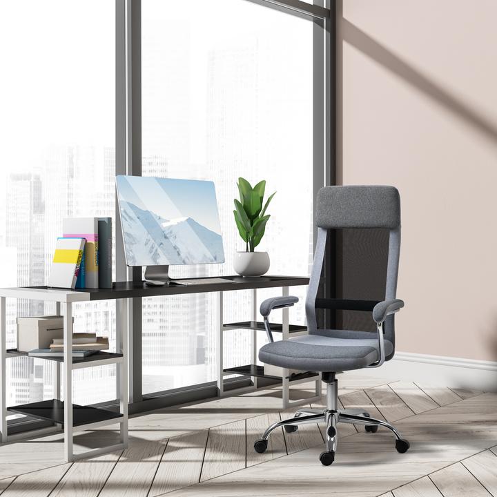 Produktbild Vinsetto Bürostuhl ergonomisch und mit hoher Rückenlehne