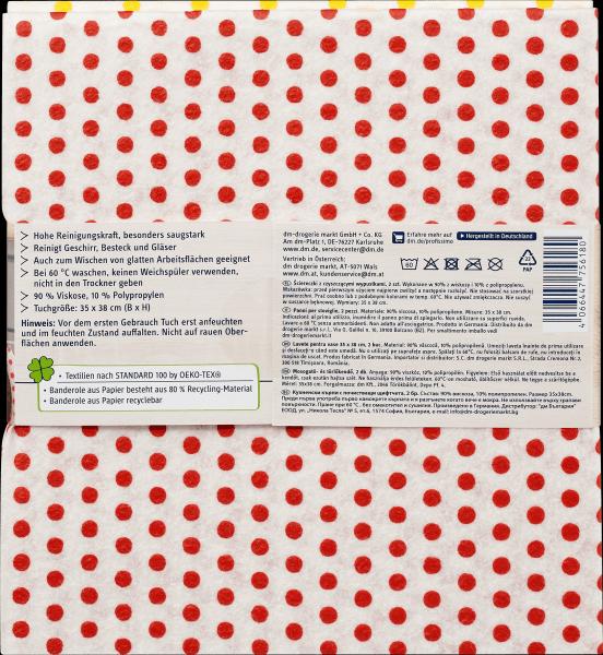 Produktbild dm Profissimo Spültücher mit Reinigungs-Noppen (2 Stk.)