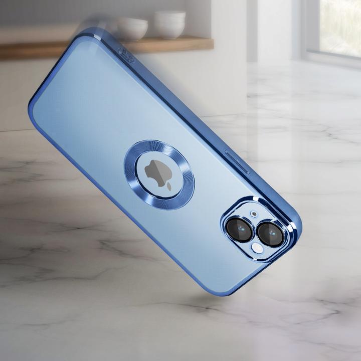 Immagine prodotto Avizar Manicotto in silicone trasparente della serie Chrome Style (Apple iPhone 14 Plus)