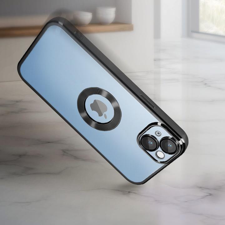 Immagine prodotto Avizar Manicotto in silicone trasparente della serie Chrome Style (Apple iPhone 14 Plus)