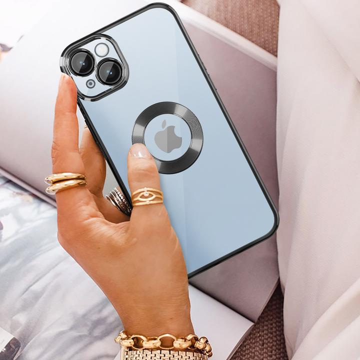 Immagine prodotto Avizar Manicotto in silicone trasparente della serie Chrome Style (Apple iPhone 14 Plus)