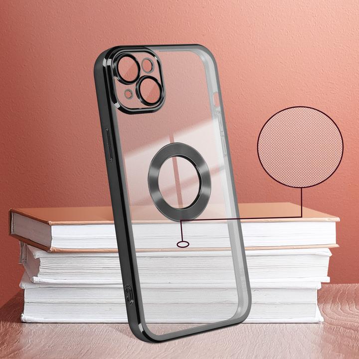 Immagine prodotto Avizar Manicotto in silicone trasparente della serie Chrome Style (Apple iPhone 14 Plus)