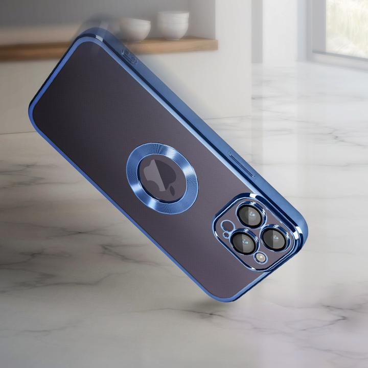 Immagine prodotto Avizar Manicotto in silicone trasparente della serie Chrome Style (Apple iPhone 14 Pro)