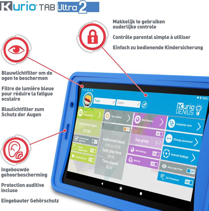 Produktbild Kurio Paw Patrol Tab Ultra 2 (7", 32 GB, Hellblau)