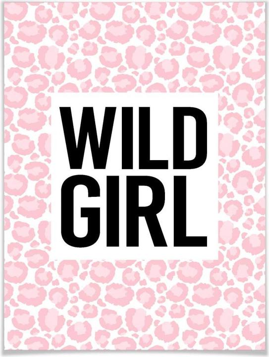 Image du produit Trenddeko Léopard - Wild Girl (50 x 60 cm)