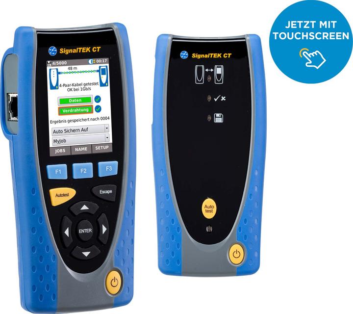 Image du produit Ideal SignalTEK CT Câble de données TransmissionTester Écran tactile