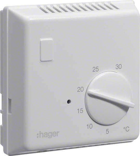 Hager Room thermostat bimetal EK054 w.NO contact