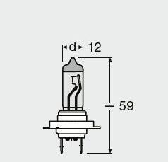 Actual product image Osram Cool Blue Intense (H7)