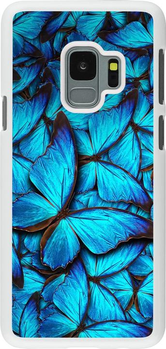 Produktbild PhoneLook Hülle weiss Papillon (Samsung Galaxy S9)