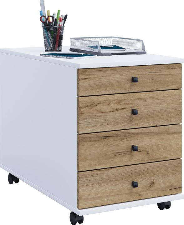 Immagine prodotto VCM Cassetto porta rotoli in legno Lona (42 x 75 cm)