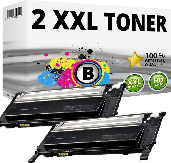 Image du produit Druckfuxx 2 XXL TONER PATRONEN für Samsung CLP-320N CLP-325W CLX-3185FN CLX-3185