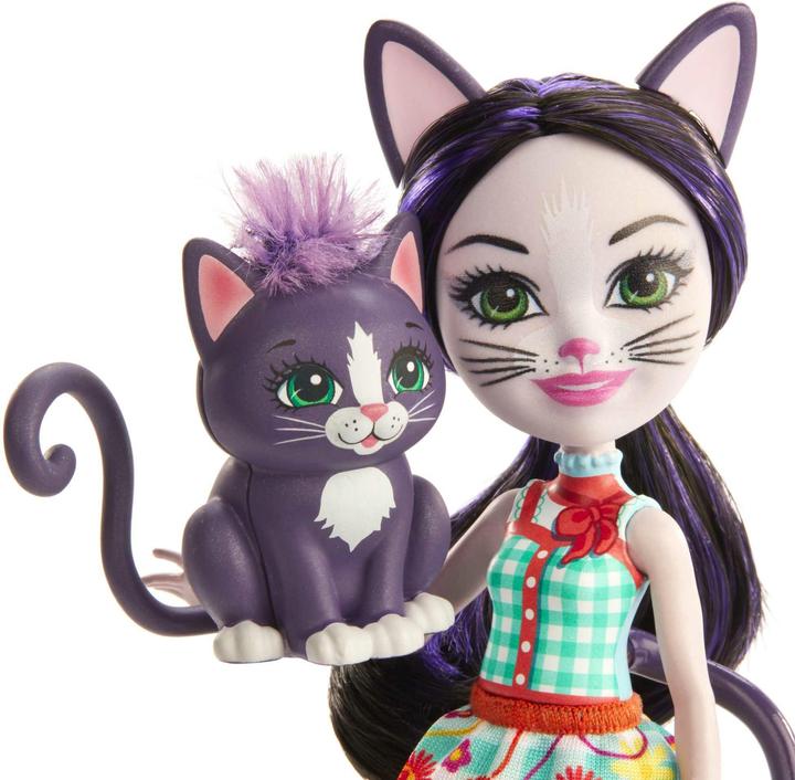 Image du produit Enchantimals Ciesta Chat et Climber - Mini-poupée - 4 ans et +