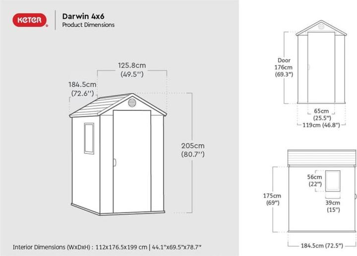 Actual product image Keter Darwin