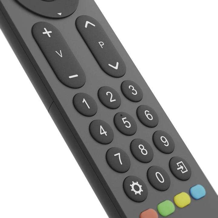 Produktbild Hama Universal-Fernbedienung TV, Infrarot, für 2 Geräte, grosse Tasten, lernfähig (Universal Fernbedienung, Infrarot)
