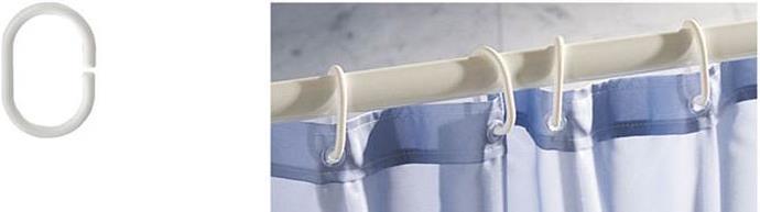 Actual product image Kleine Wolke Shower curtain rings