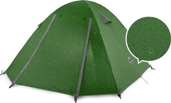 Produktbild Naturehike Namiot P-Series 3 UV NH18Z033-P-Forest Green (2.30 kg, 3 Personen)