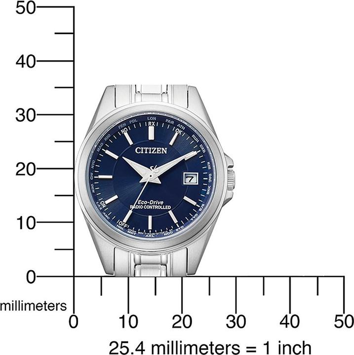 Produktbild Citizen Eco-Drive Radio Controlled EC1180-81L (Uhr mit Schmuckstein, 29 mm)
