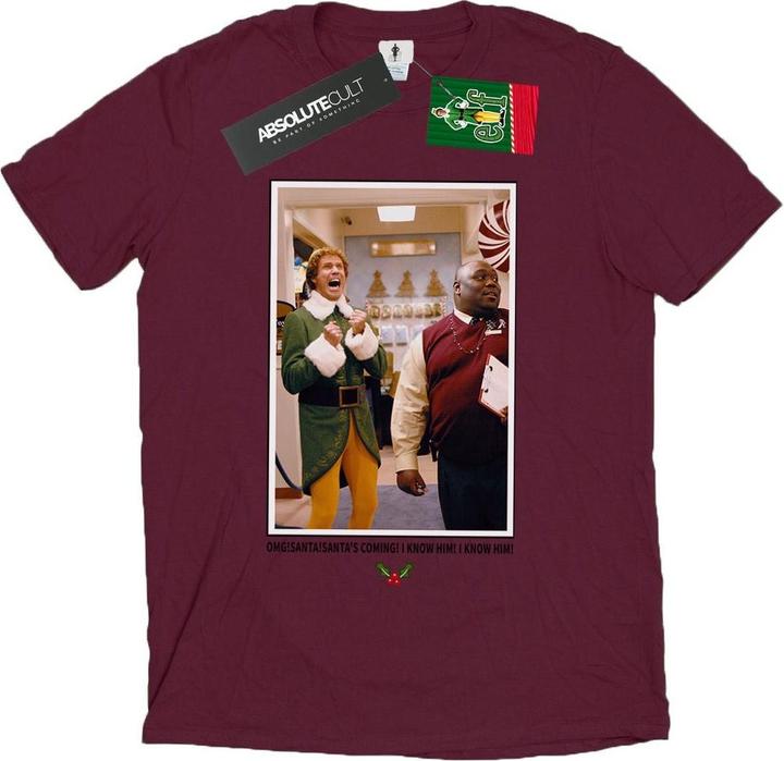 Produktbild Elf OMG Santa Photo TShirt (XXL)