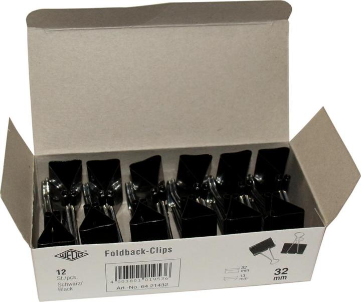 Image du produit Wedo Clips de pliage (12 x)