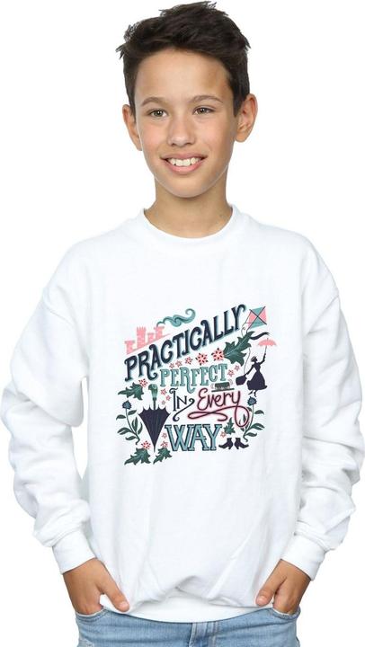 Actual product image Disney Boys Mary Poppins Practically Sweatshirt (140, 146)