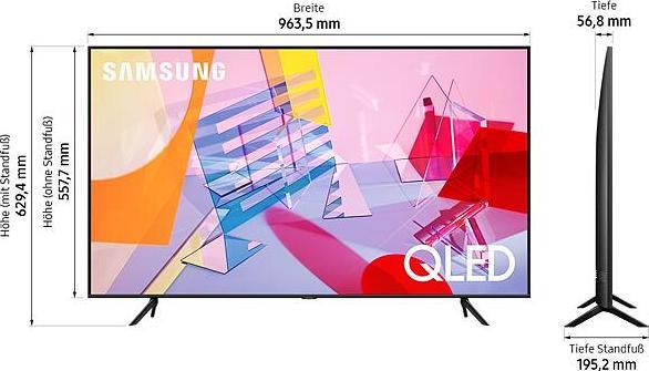 Actual product image Samsung QE43Q60T (43", QLED, 4K, 2020)