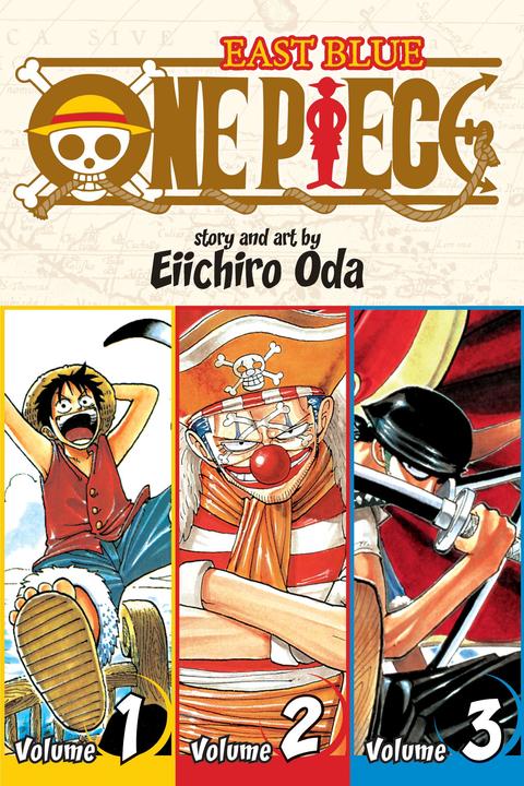 Actual product image One Piece (3-in-1 Edition), Vol. 1 (English, Eiichiro Oda, 2011)