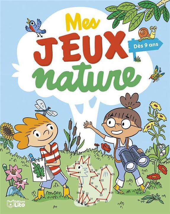 Actual product image Mes jeux nature : dès 9 ans (French, Loubier Virginie, Audouin Laurent, 2023)