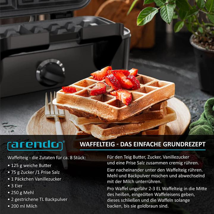 Actual product image Arendo 3-in-1 Snack Maker