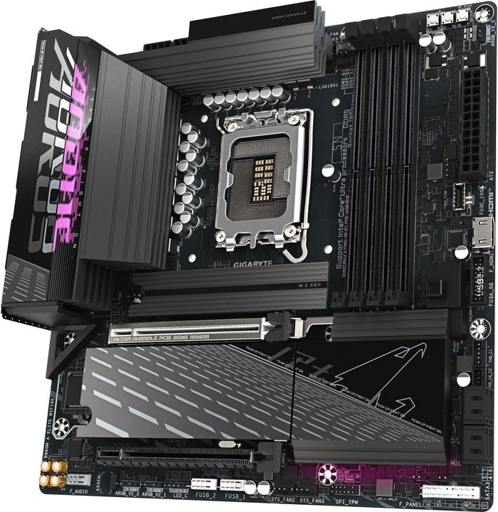 Produktbild Gigabyte B860M AORUS ELITE WIFI6E (LGA 1851, Intel B860, mATX)