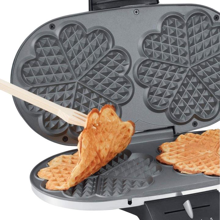 Produktbild Cloer 1329 Doppelwaffeleisen, Edelstahl
