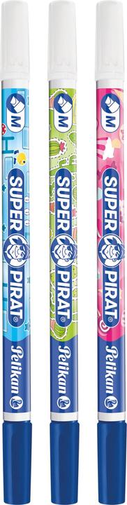 Pelikan Effaceur d'encre Super Pirat (Multicolore, 3 x)
