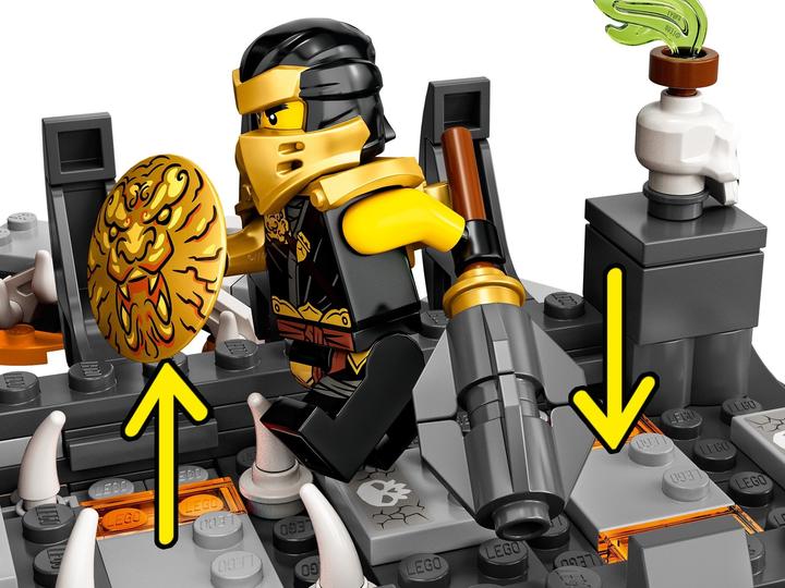 Image du produit LEGO Donjon du mage crâne (71722, LEGO Ninjago)
