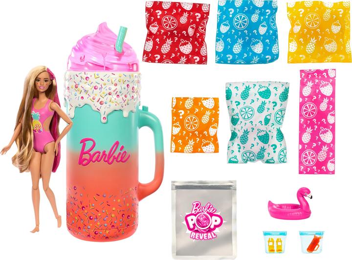 Produktbild Barbie Pop. Reveal Fruit Series Giftset - Tropical Smoothie