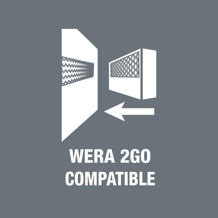 Productafbeelding Wera Bitmoerset, 3/8", 7 stuks Fietsset 8 (2,5 mm, 25 mm)
