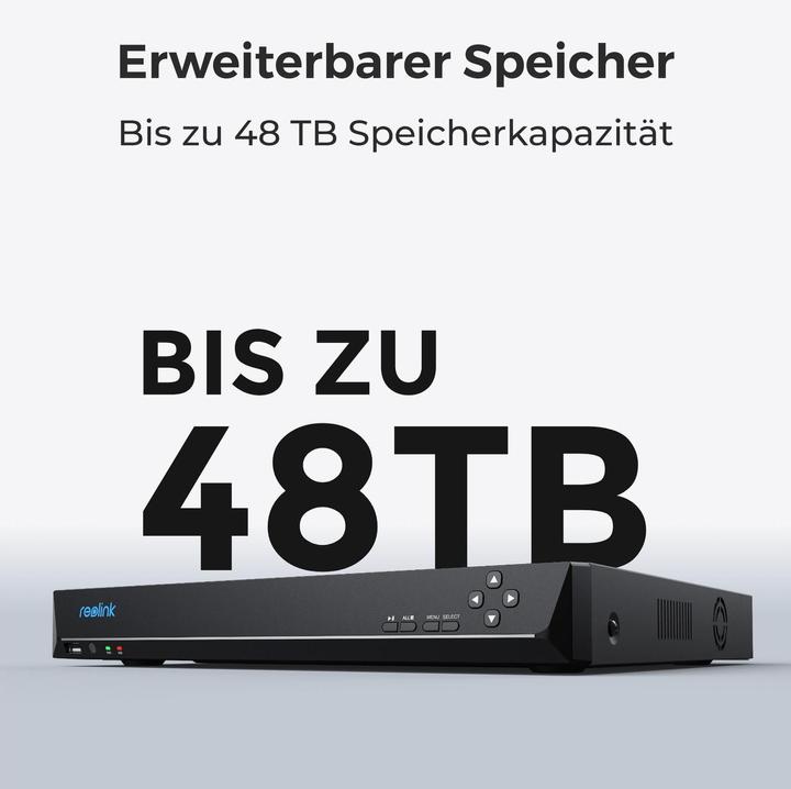 Image du produit Reolink NVS36 36- NVR de canal (Enregistreur vidéo en réseau (NVR))
