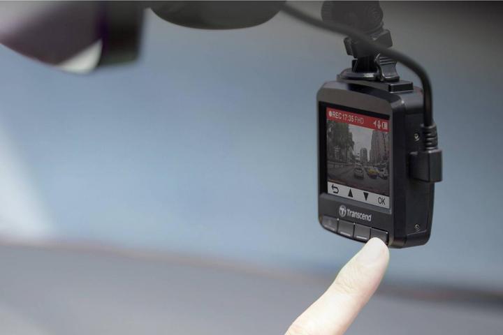 Produktbild Transcend DrivePro 230 Data Privacy inkl. 32GB microSDHC TLC (GPS-Empfänger, Full HD)