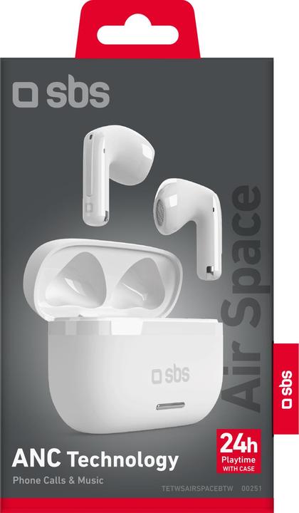 Immagine prodotto SBS TWS-Multipoint Air Space-Kopfhörer mit ANC und Touch-Bedienung