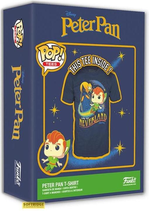 Image du produit Funko Tee-shirt Disney Boxed Peter Pan - Big Ben (S) (S)