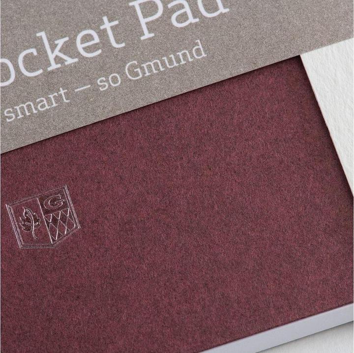 Produktbild Gmund Pocket Pad (6.7 x 13.8 cm, Blanko, Harter Einband)
