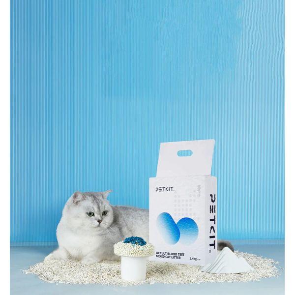 Image du produit Petkit Test de sang occulte Litière mixte pour chat - 4 sacs