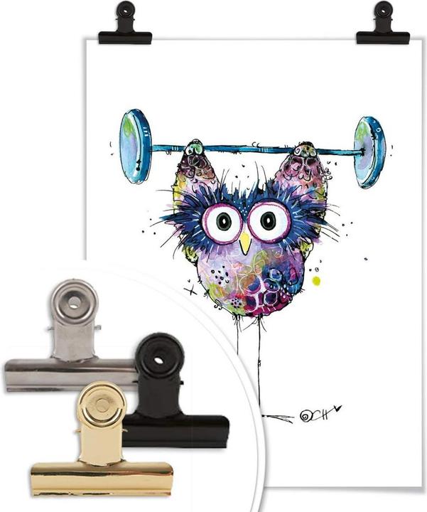 Image du produit Trenddeko Hagenmeyer - Rester fort (24 x 30 cm)