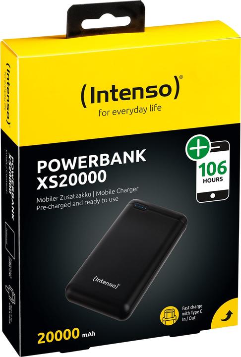 Image du produit Intenso XS20000 (20000 mAh, 74 Wh)
