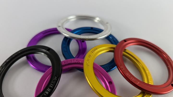Produktbild White Industries Singlespeed Freilaufritzel Lockring 17-22 Z., 17/19 Z., 20/22 Z., black