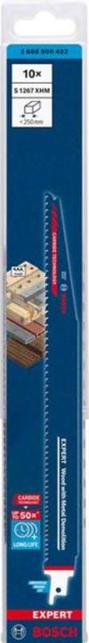 Productafbeelding Bosch Professional Zubehör Expert Hout met Metaal Slopen S 1267 XHM reciprozaagblad, 10 stuks