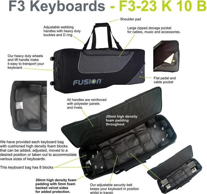 Produktbild Fusion Keyboardbag 10 (Keyboard)
