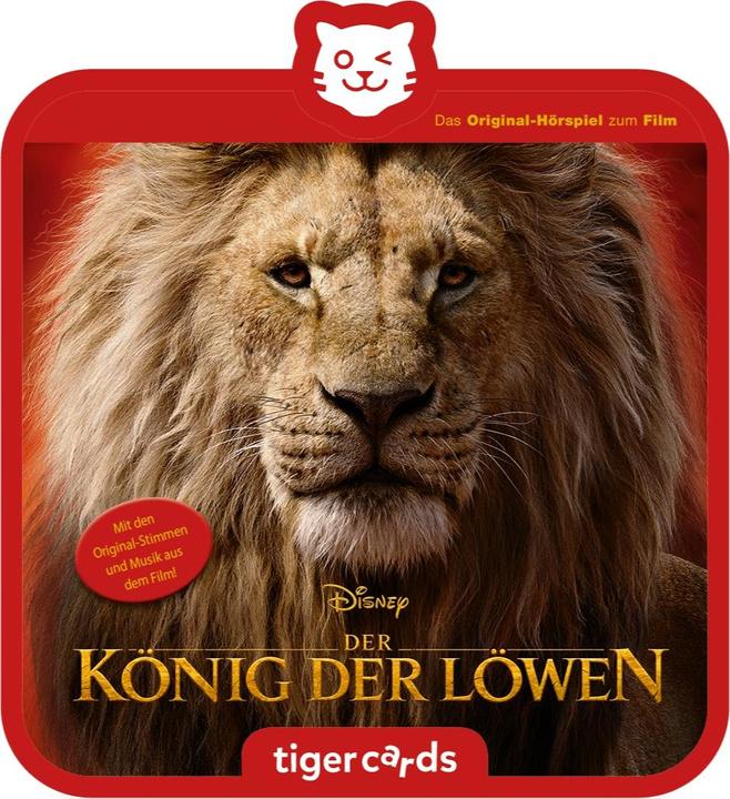 Produktbild Tigermedia tigercard - Disney - König der Löwen