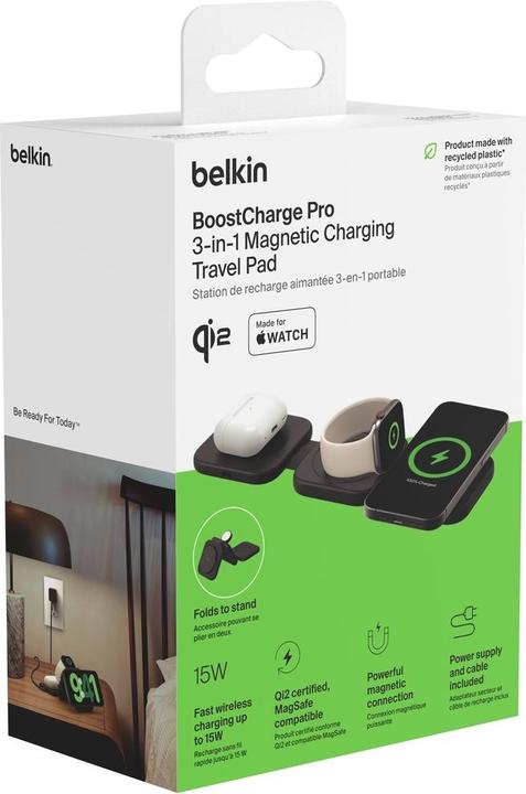 Produktbild Belkin Boost Charge Pro Qi2 3in1 (15 W)