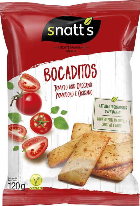 Snatt's Bread snack - Tomato & Oregano (120 g)
