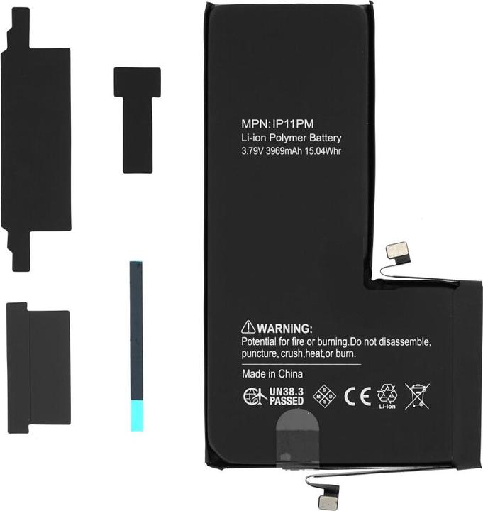Image du produit OEM Batterie pour iPhone 11 Pro Max, décodée avec un circuit intégré supplémentaire (sans soudure)