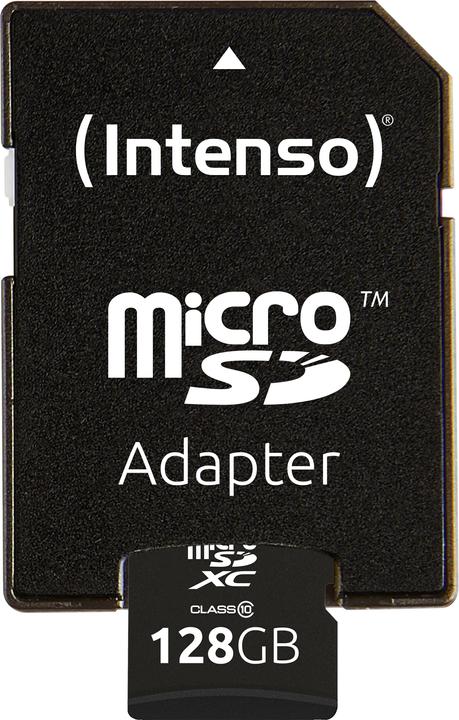 Productafbeelding Intenso microSD Class 10 (128 GB, microSDXC, U1, UHS-I)